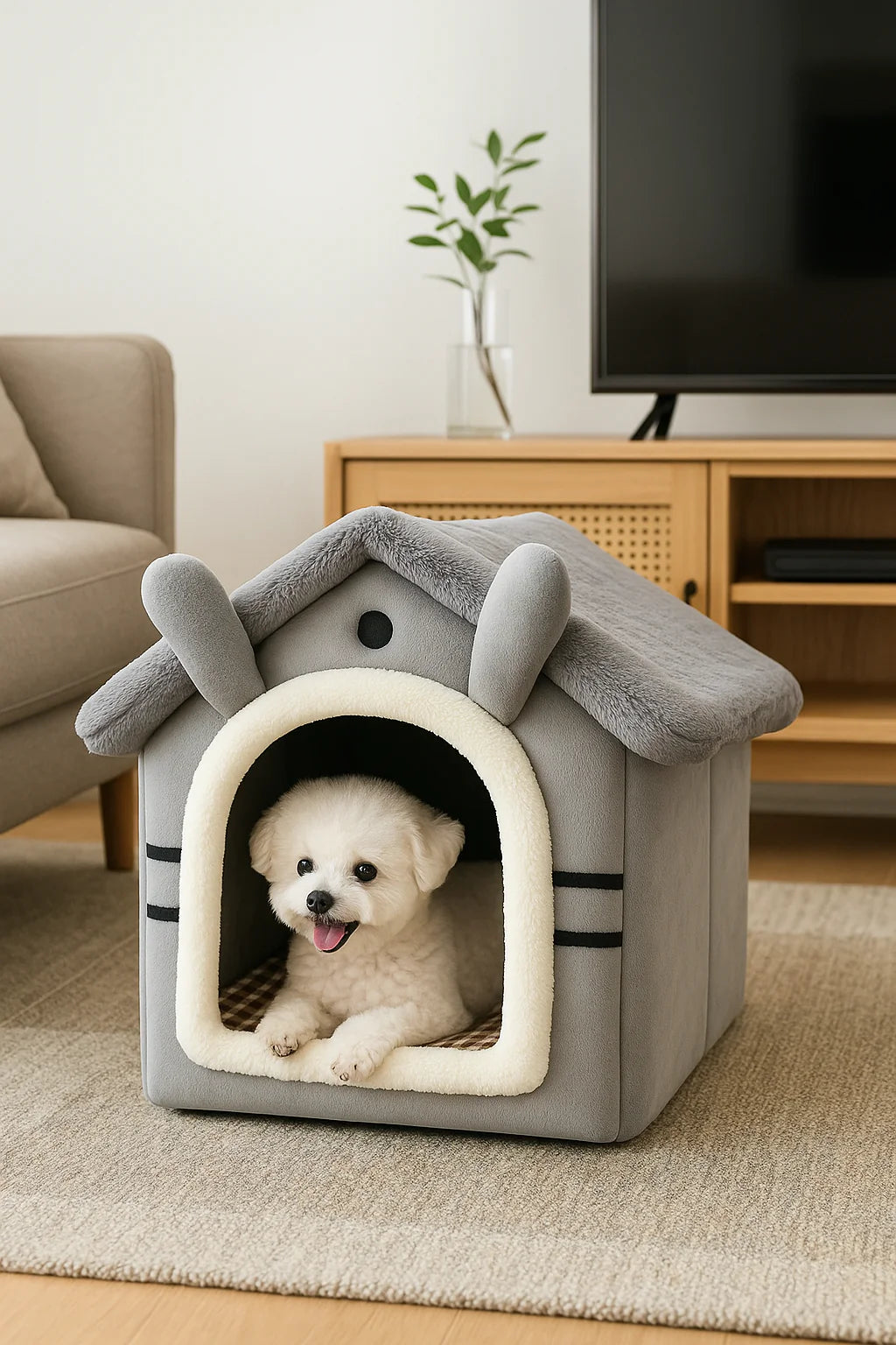 Tiny Nest House Pet Bed - Hello Pet Store