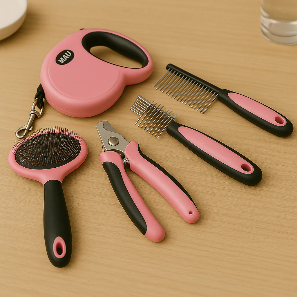 Pet Traction Leash & Grooming Kit - Hello Pet Store