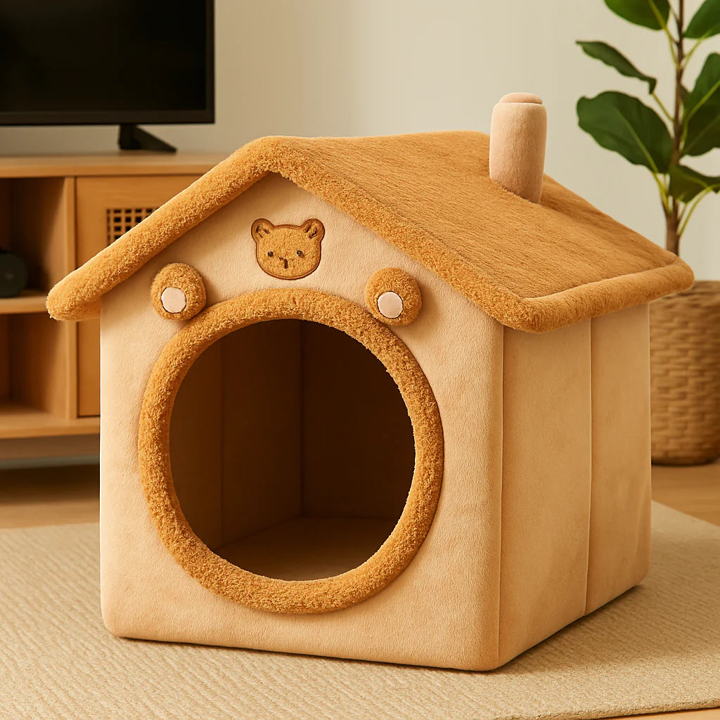 Tiny Nest House Pet Bed - Hello Pet Store