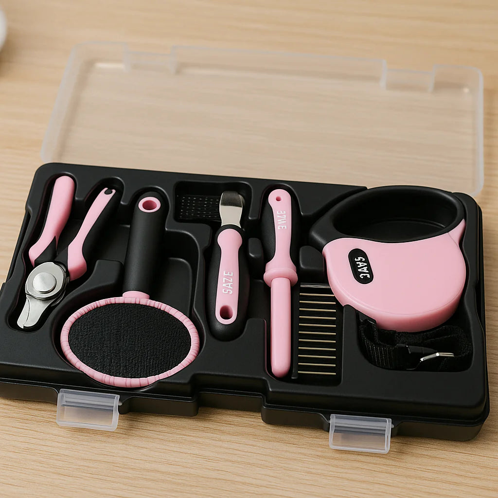 Pet Traction Leash & Grooming Kit - Hello Pet Store