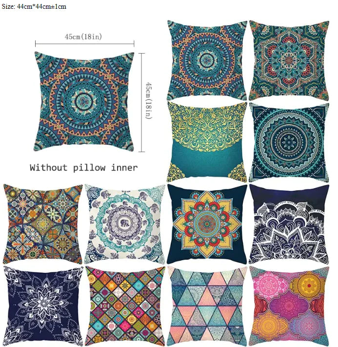 Soft Mandala Sofa Pillowcase - Hello Pet Store