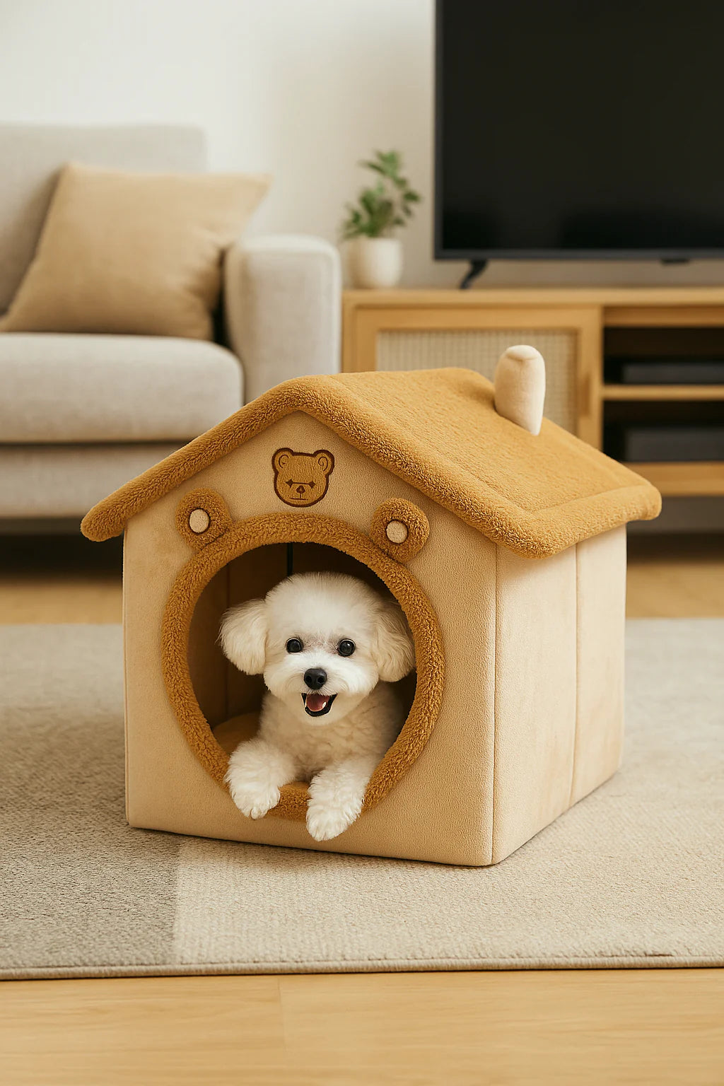 Tiny Nest House Pet Bed - Hello Pet Store