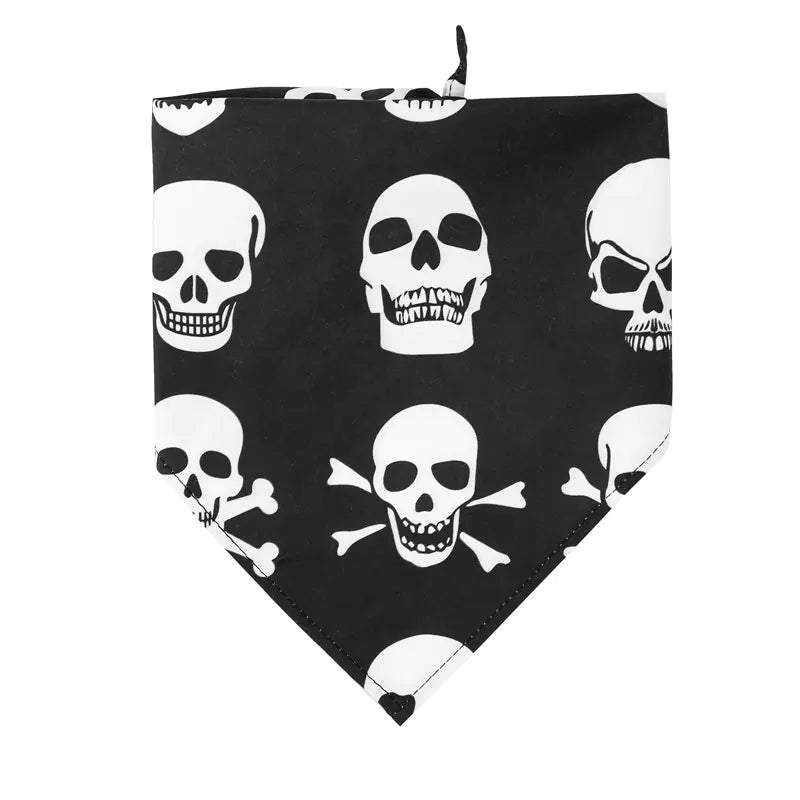 Bandana Skull Pet Scarf - Hello Pet Store