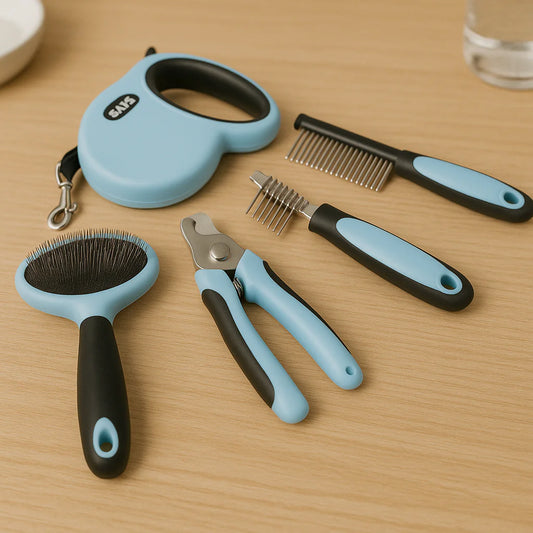 Pet Traction Leash & Grooming Kit - Hello Pet Store