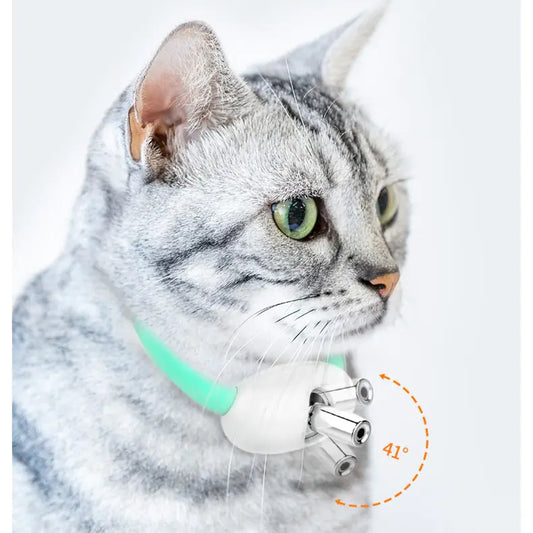 Smart Laser Cat Collar Toy with Rechargeable Infrared - Hello Pet Store