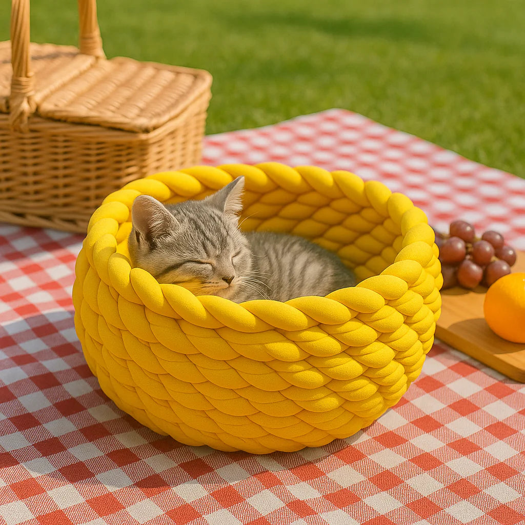 Plush Pet Bed - Hello Pet Store
