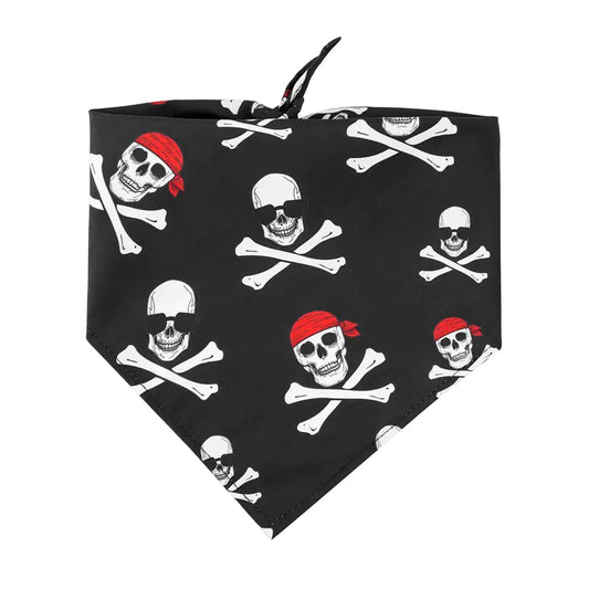 Bandana Skull Pet Scarf - Hello Pet Store