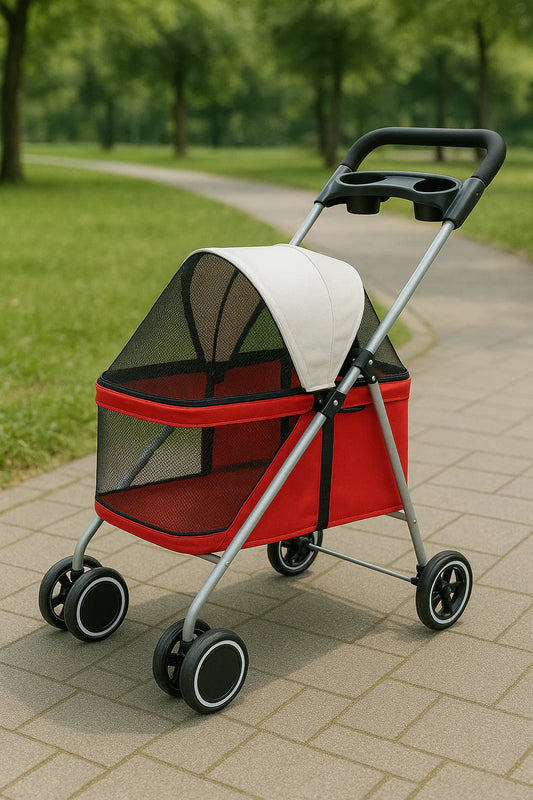 Foldable Pet Stroller - Hello Pet Store