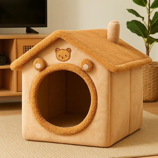 Tiny Nest House Pet Bed - Hello Pet Store
